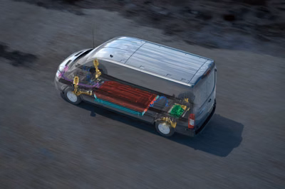 2025 Ford 2023 E-TRANSIT CARGO VAN 11