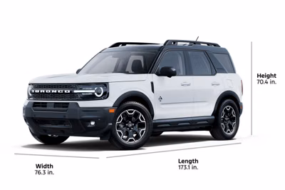 2025 Ford 2025 Bronco Sport® Outer Banks® 34