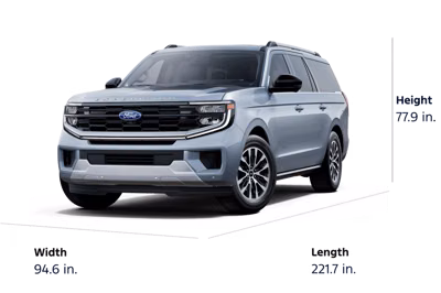 2025 Ford Expedition® MAX Platinum® 3.5L EcoBoost® V6 High-Output engine 3